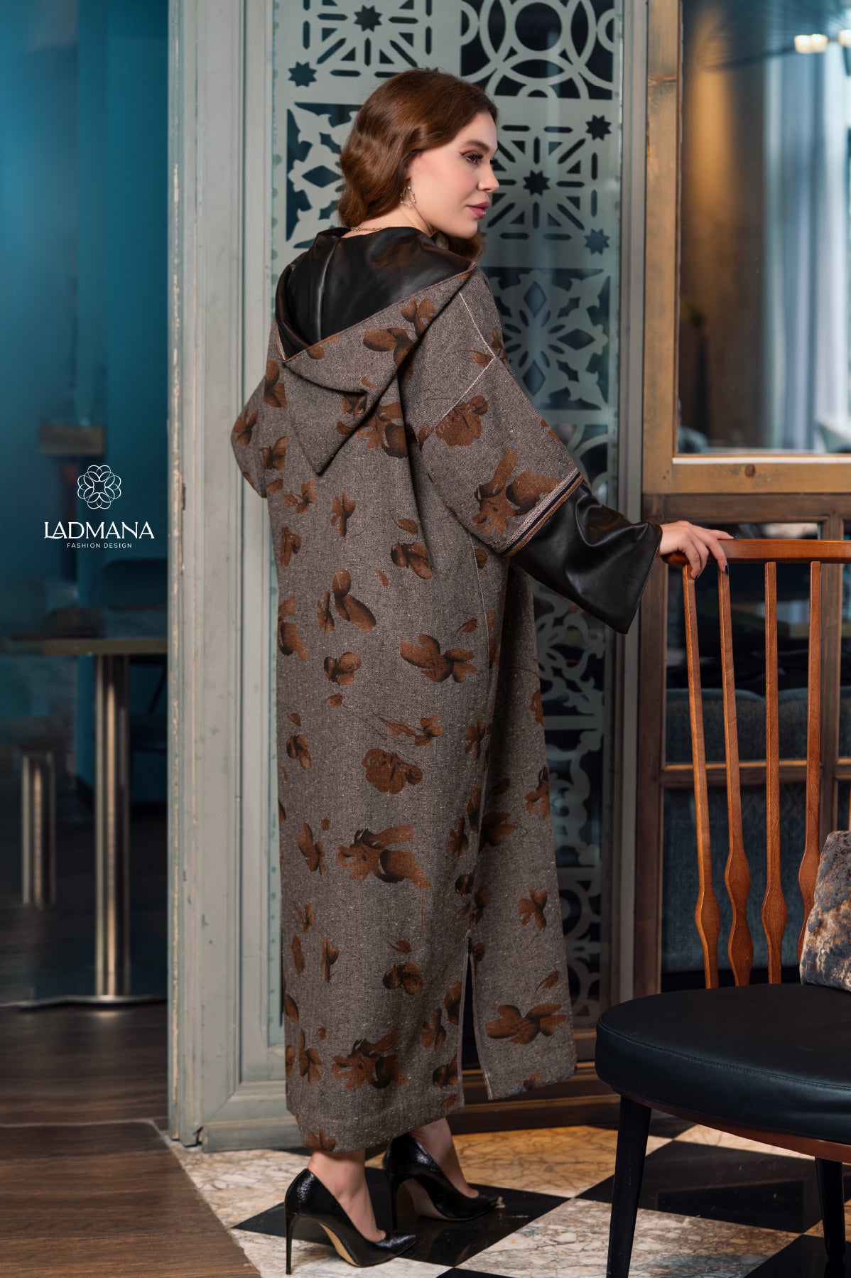 JELLABA EN TWEED