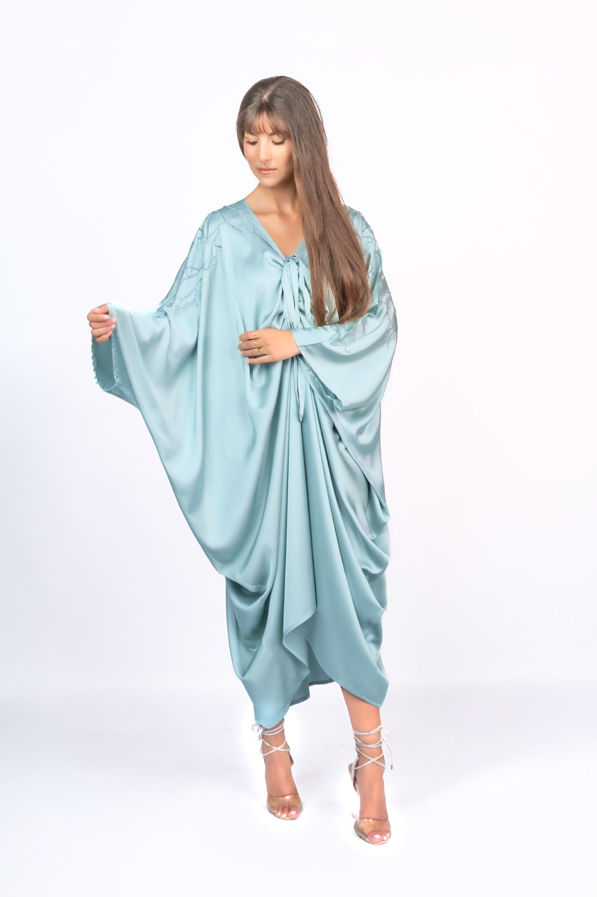 Robe en Soie & Cristal