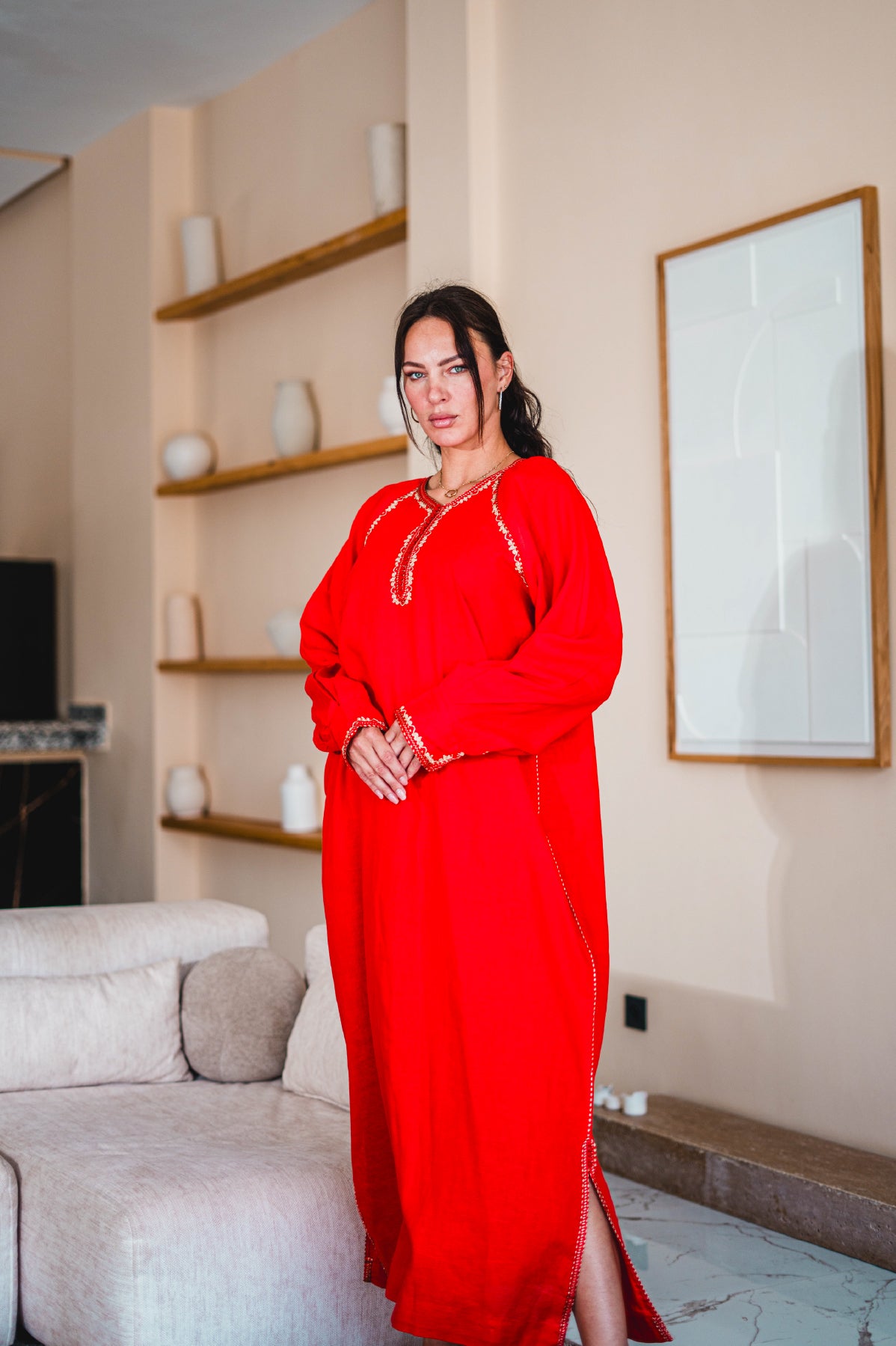 CAFTAN MODERNE ÉCLAT