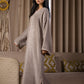 Caftan Noir Brillant au Style Sophistiqué - Ladmana