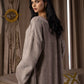 Caftan Noir Brillant au Style Sophistiqué - Ladmana