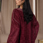 Caftan Rose Élégant aux Finitions Délicates - Ladmana