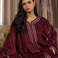 Caftan Rose Élégant aux Finitions Délicates - Ladmana