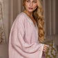 Caftan Rose Élégant aux Finitions Délicates - Ladmana