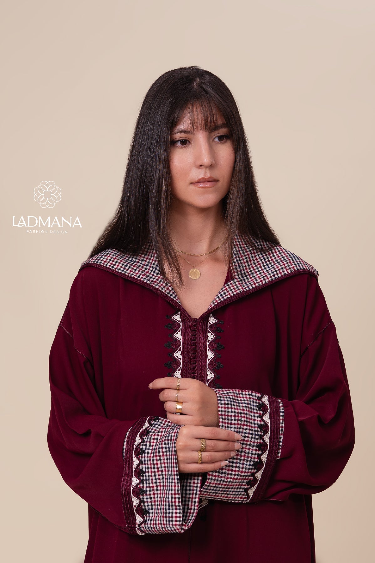 JELLABA CREPE KOREA - Ladmana