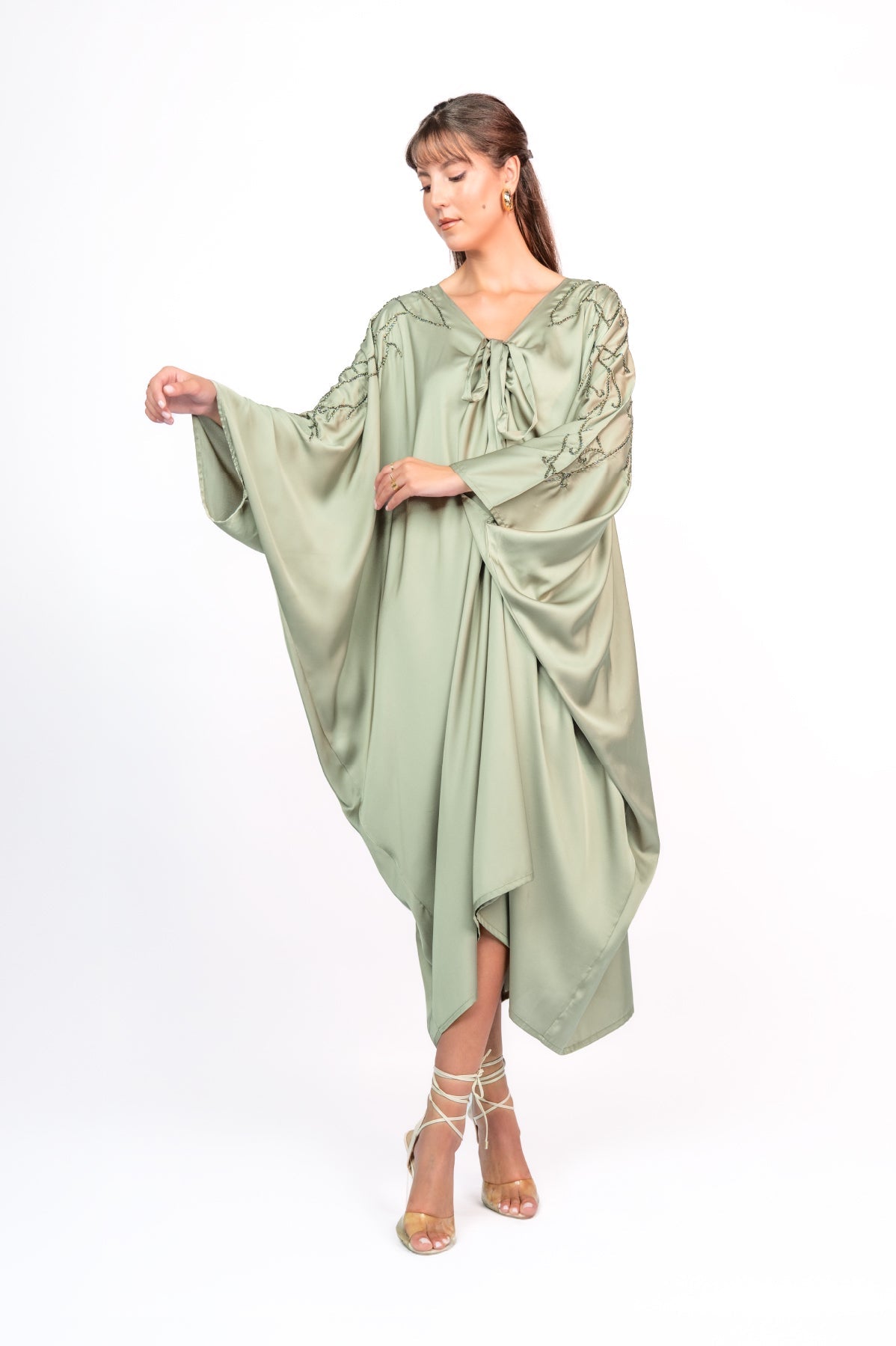 Robe en Soie & Cristal - Ladmana