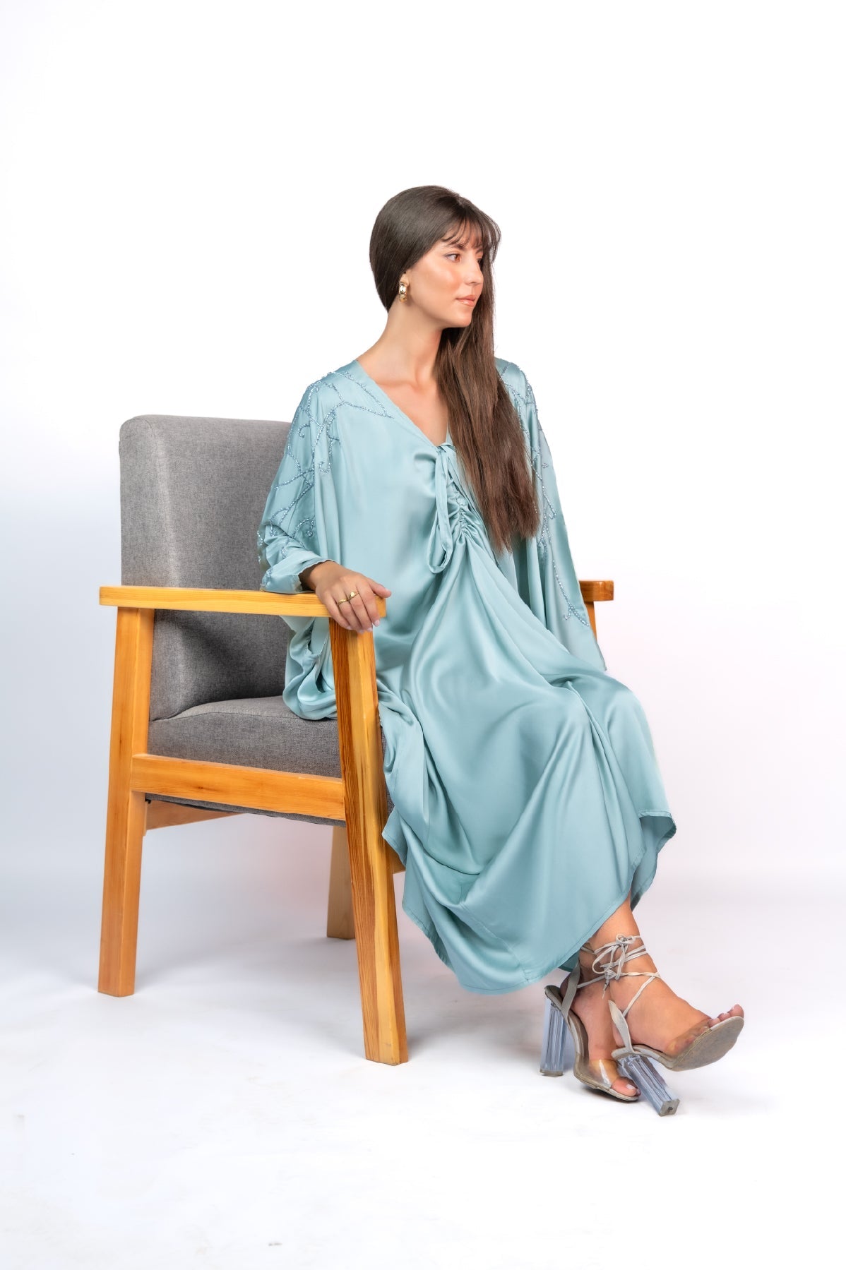Robe en Soie & Cristal - Ladmana