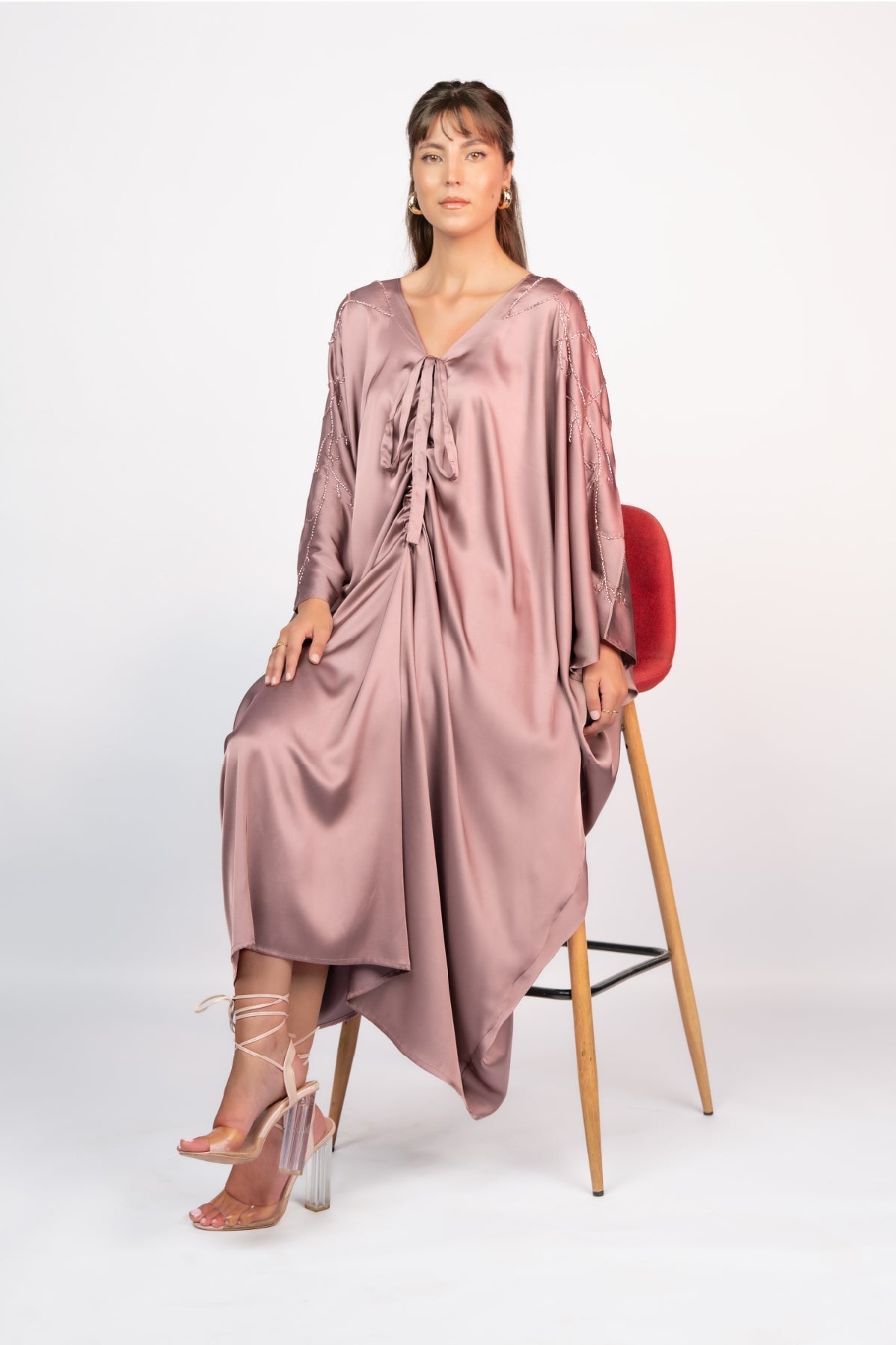 Robe en Soie & Cristal - Ladmana