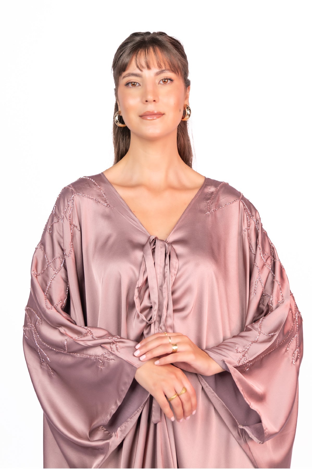 Robe en Soie & Cristal - Ladmana
