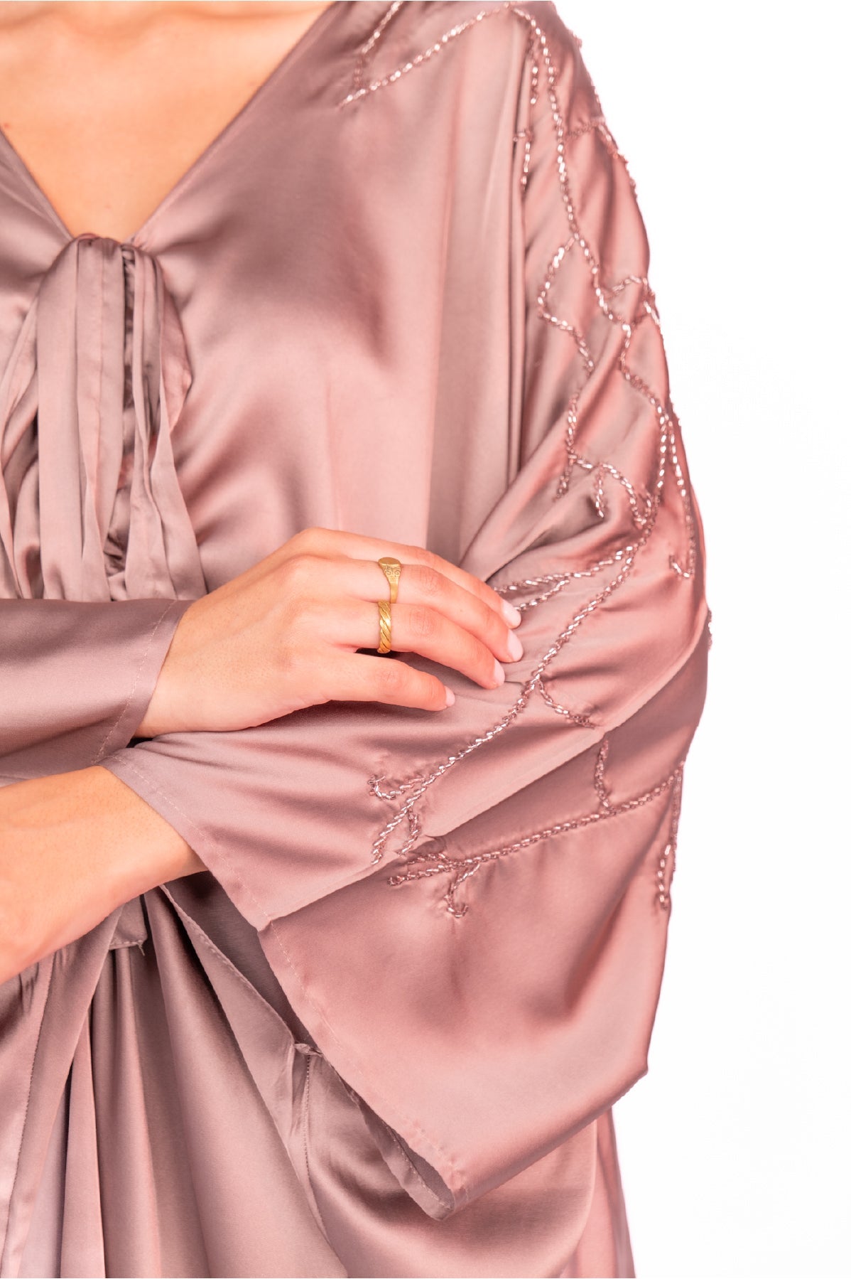 Robe en Soie & Cristal - Ladmana