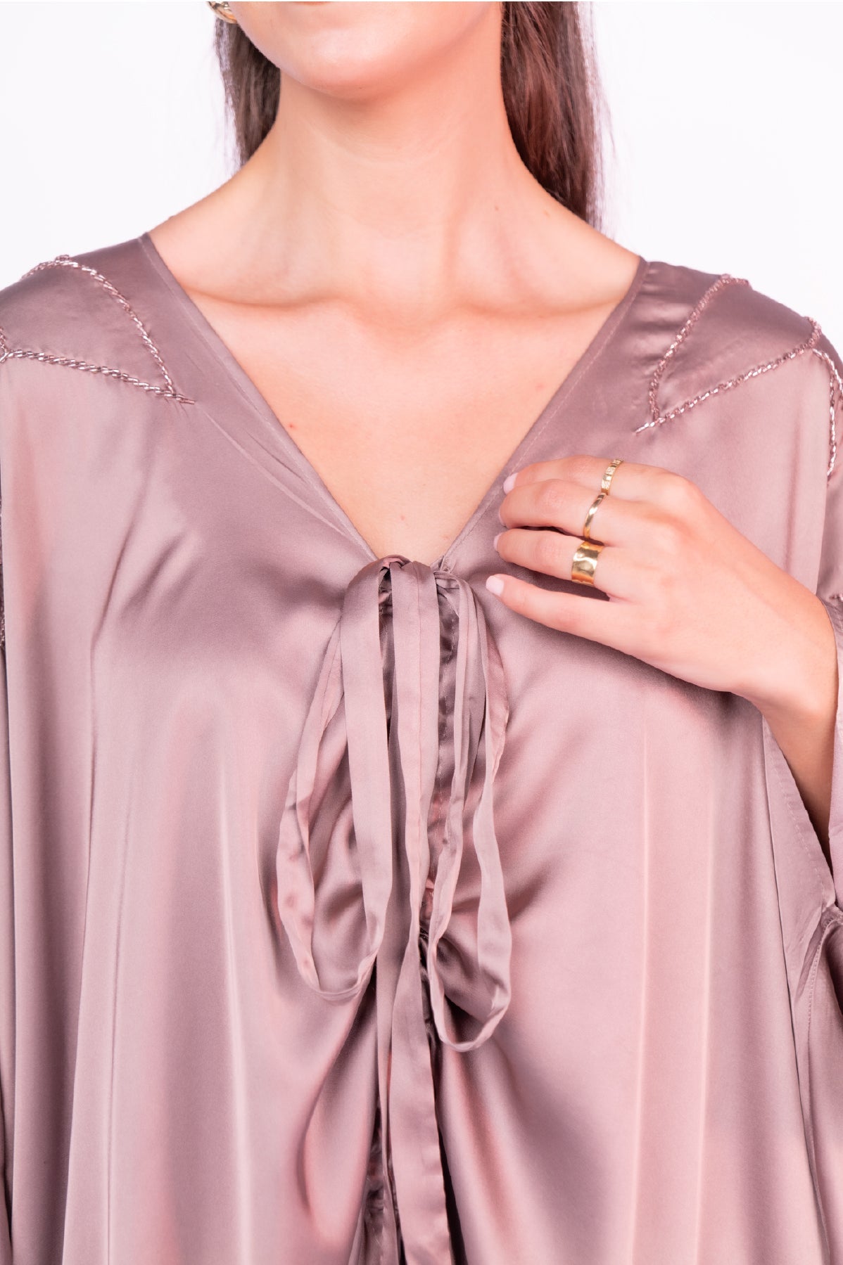 Robe en Soie & Cristal - Ladmana