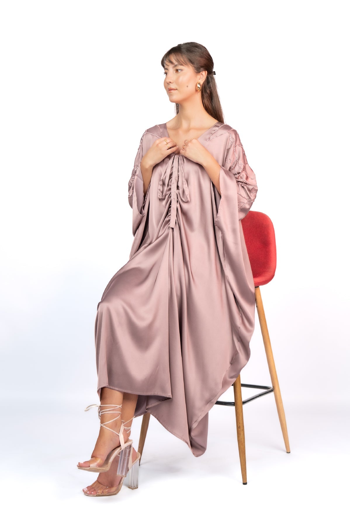 Robe en Soie & Cristal - Ladmana