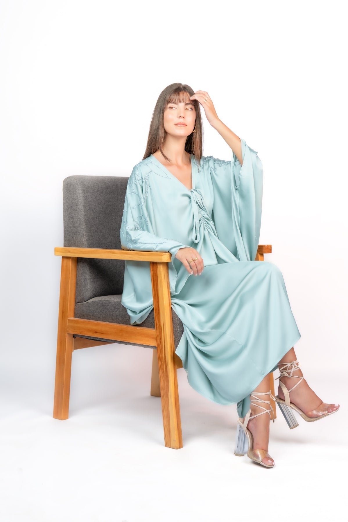 Robe en Soie & Cristal - Ladmana