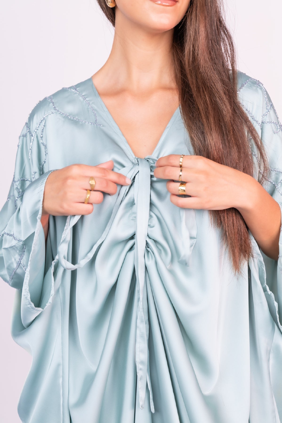 Robe en Soie & Cristal - Ladmana
