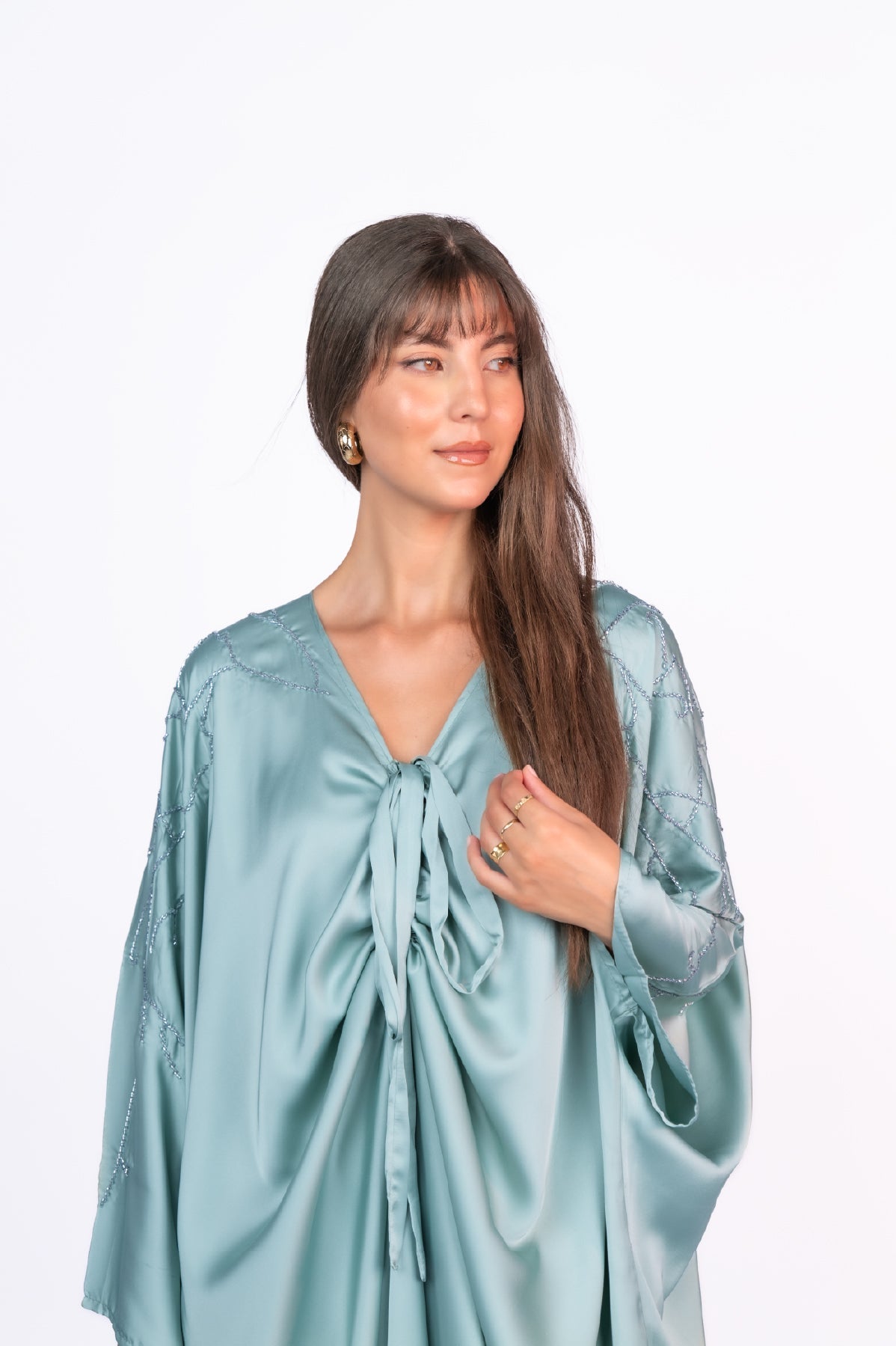 Robe en Soie & Cristal - Ladmana