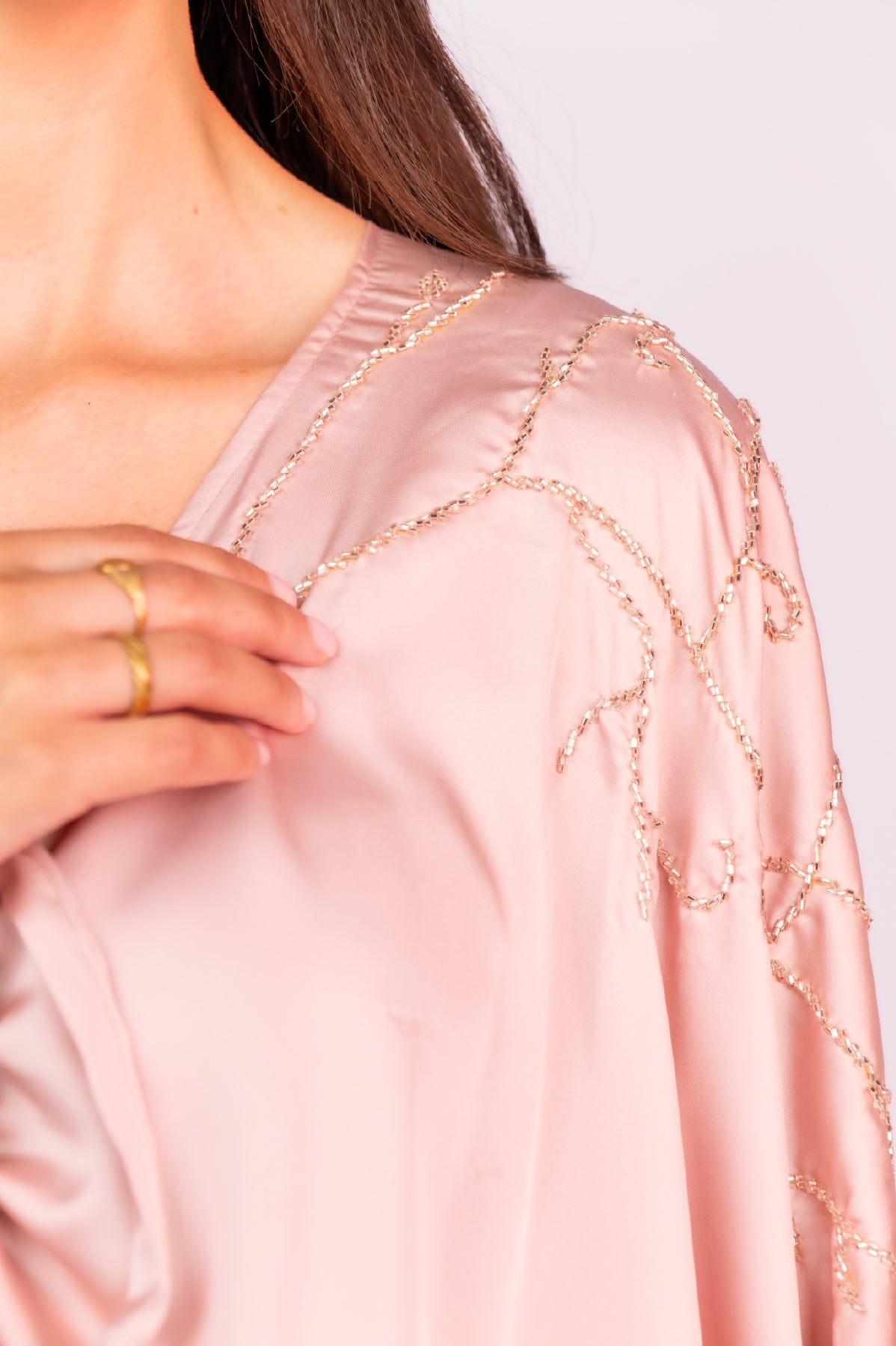 Robe en Soie & Cristal - Ladmana