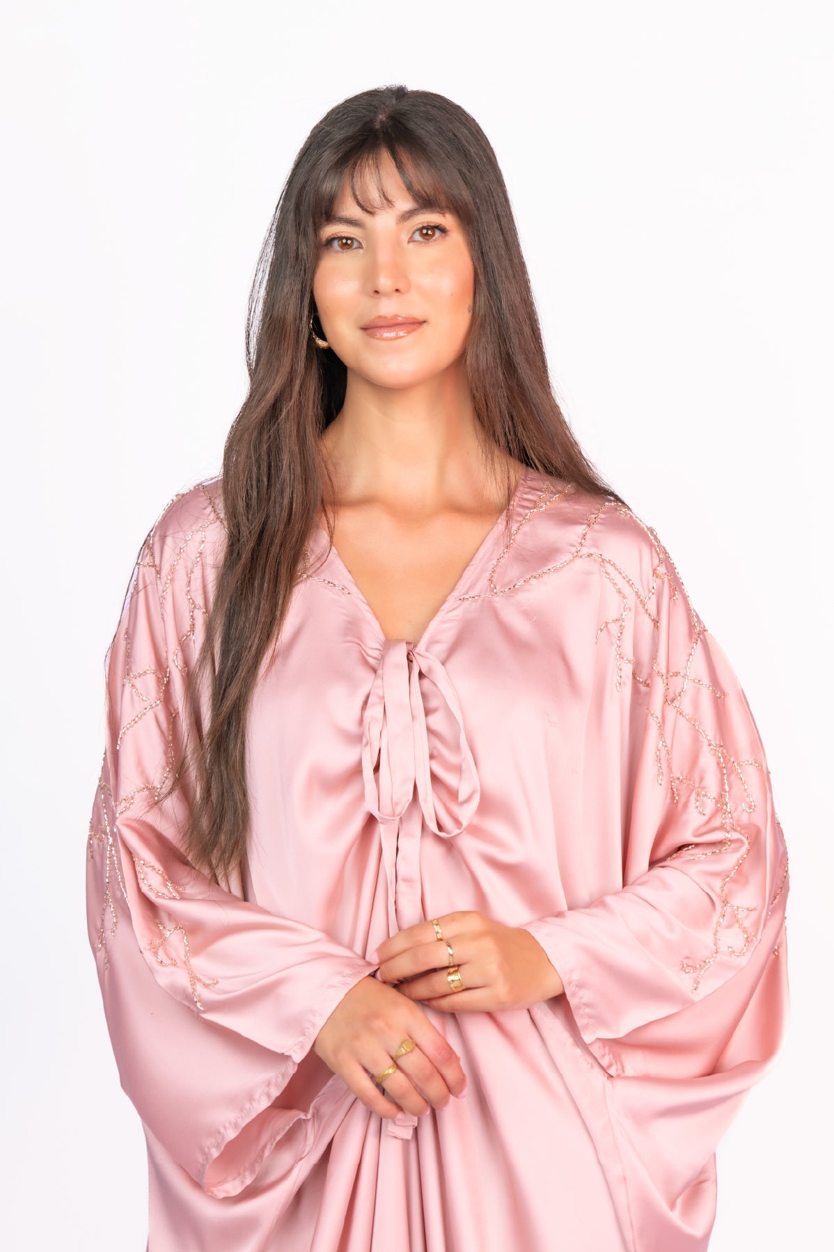 Robe en Soie & Cristal - Ladmana