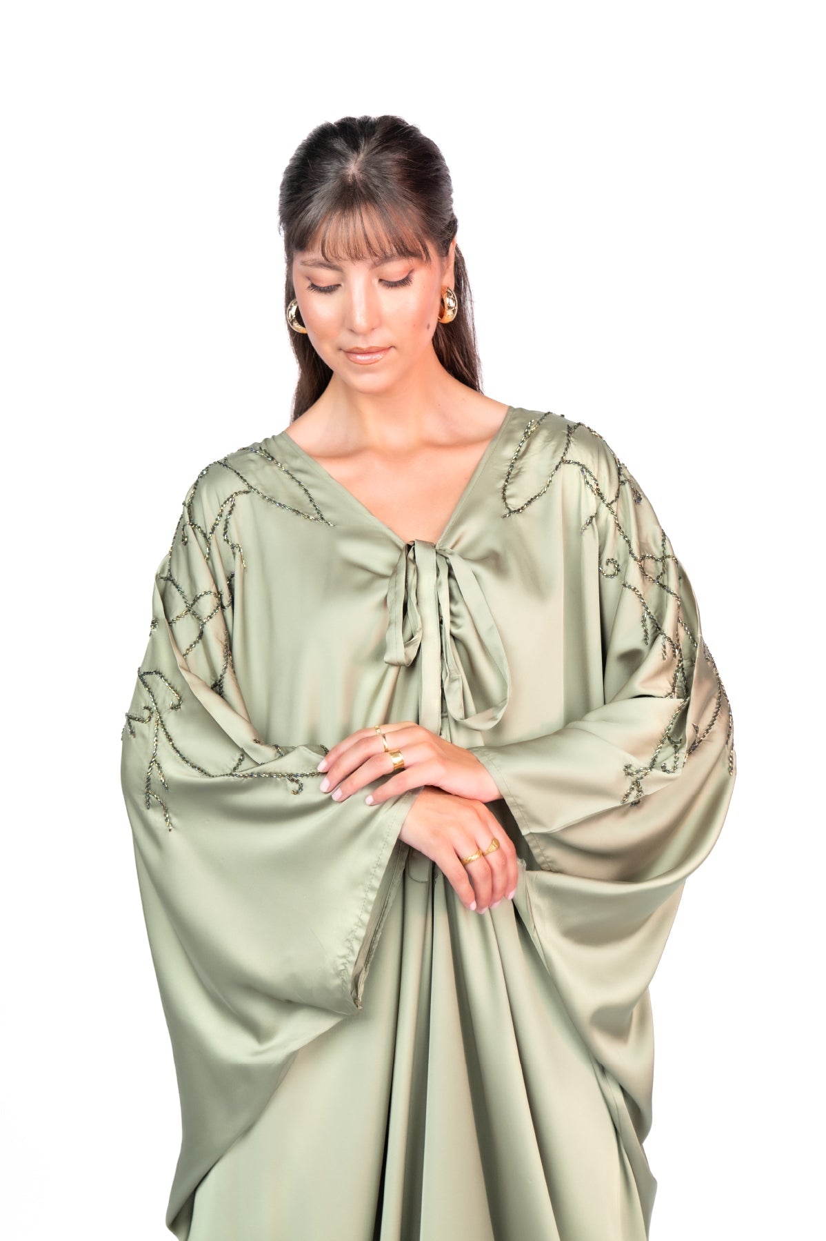 Robe en Soie & Cristal - Ladmana